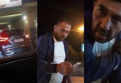 Maltepe'de önünü kestiği taksinin camlarını yumrukladı