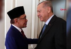 Cumhurbaşkanı Erdoğan ile Malezya Başbakanı İbrahim'in görüşmesi sona erdi