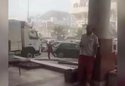 İsrail, ICRC heyetinin ziyareti sırasında hastane yakınlarını bombaladı