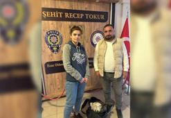 İçinde 590 bin lira olan çanta buldu, sahibine teslim etti