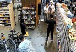 Markette 'omuz atma' cinayeti güvenlik kamerasında