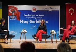 Beylikdüzü’nde Cumhuriyet ve Kadın söyleşisi yapıldı