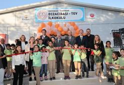 Depremin yaraları sarılıyor: Adıyaman’da Eczacıbaşı TEV İlkokulu açıldı