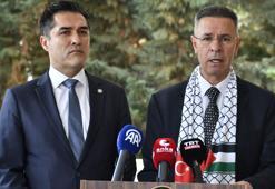 İYİ Parti'den Filistin Büyükelçiliği'ne destek ziyareti