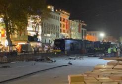 Fatih'te hafriat kamyonu Kabataş-Bağcılar tramvay hattının tellerini kopardı