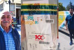 21 yıl önce yazdığı mektup, PTT memuru oğluna ulaştı