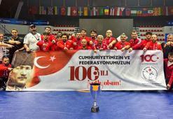 Muhammet Hamza Bakır, U23 Dünya Güreş Şampiyonası’nda altın madalya kazandı