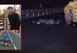 Kapalı olan yolda iş makinesine çarpan motosikletteki 2 kişi öldü