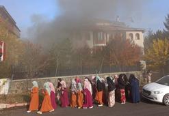 Kız Kur'an kursundaki yangında 6 öğrenci dumandan etkilendi