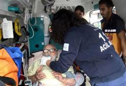 Avcılar’da evinde düşen yaşlı adamı itfaiye ekipleri kurtardı