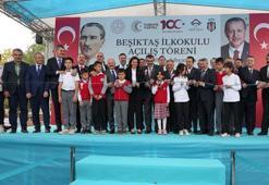 Beşiktaşlı yöneticiler, Adıyaman ve Kahramanmaraş'ta Beşiktaş İlkokulu'nun açılışını yaptı