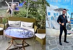 Müzisyenin evine baltalı saldırı kamerada