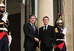 Macron, Barzani ile görüştü