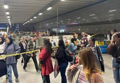Mecidiyeköy metrobüs durağında şüpheli paket fünye ile patlatıldı: Sinir krizi geçirdi