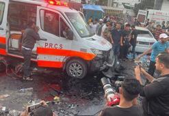 Saldırıya uğrayan ambulanslar, Refah Kapısı’na hasta taşıyordu