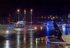 THY uçağı Hannover Havalimanı'na iniş yapmak zorunda kaldı