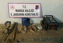 Kaçak kazı yapan 6 şüpheli suçüstü yakalandı