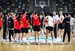 A Milli Kadın Basketbol Takımı, Slovakya maçı hazırlıklarına başladı