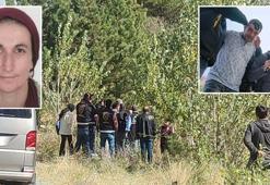 Eşi boğup uçurumdan attı, cesedi 9 gündür bulunamadı