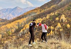Sonbaharın renk cümbüşü eşliğinde 2 bin rakımda dünya şampiyonasına hazırlık