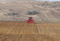 Tekirdağ'da yağmurun ardından buğday ekimi başladı