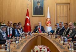 Kurtulmuş, Yemen Milletvekili Al Ahmar'ı kabul etti