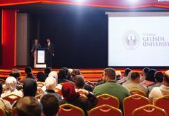 İGÜ Rektörü Prof. Dr. Şahin, Filistinli öğrencilerle bir araya geldi