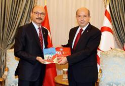 Türk Eğitim-Sen Başkanı Geylan, KKTC Cumhurbaşkanı Ersin Tatar’ı ziyaret etti