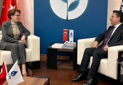 Akşener'den Babacan'a taziye ziyareti