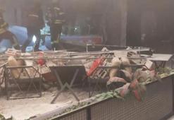Erzurum'da alışveriş merkezindeki kafeteryada patlama: 2 yaralı