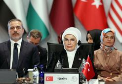 Emine Erdoğan: İki devletli bir çözüm diliyoruz