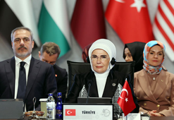 Emine Erdoğan: İki devletli bir çözüm diliyoruz