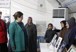 TBMM İnsan Hakları İnceleme Komisyonu Başkanı Derya Yanık, evlat nöbetindeki aileleri ziyaret etti