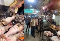 Hijyenik olmayan sakatat temizliği yapılan iş yeri mühürlendi