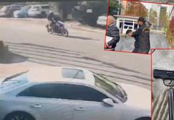 Ataşehir'de iş adamının otomobilini kurşunladılar
