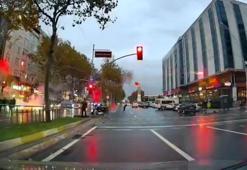 Sultangazi'de caddede patlatılan havai fişekler paniğe neden oldu