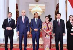 TBMM Başkanı Kurtulmuş, Endonezya Cumhurbaşkanı Widodo ile görüştü