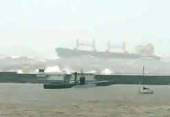 Zonguldak'ta batan geminin son görüntüsü ortaya çıktı