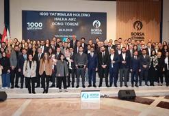 Borsa İstanbul’da gong 1000 Yatırımlar Holding için çaldı