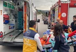 Raylarda yürürken yüksek hızlı tren çarptı