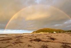 Şile'de fırtına sonrası gökkuşağı
