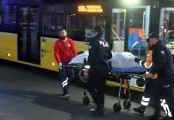 Sancaktepe'de İETT otobüsünün çarptığı kadın hayatını kaybetti