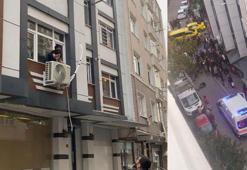 Küçükçekmece'de tutsak tutuldukları binadan atlayan 2 kişiden biri hayatını kaybetti