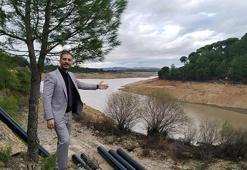 Bodrum'da dibi gören barajlardaki su seviyesi yükseldi