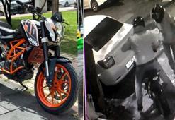 Avcılar’da motosiklet hırsızlığı kamerada