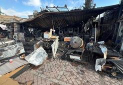 Spotçu alev alev yandı, 5 milyon TL'lik zarar oluştu