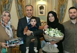 Bakan Yerlikaya, şehit kızı Kübra öğretmen ile görüşmesini paylaştı