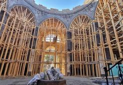 Diyarbakır'da depremde ağır hasar alan 1600 yıllık kilisede restorasyon