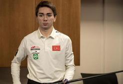 3 bant bilardoda şampiyon Burak Haşhaş