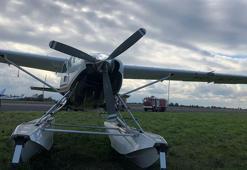 Atatürk Havalimanı'nda özel uçak pistten çıktı